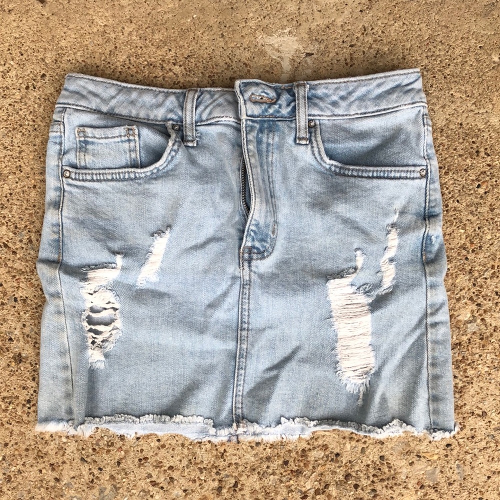 Denim skirt
